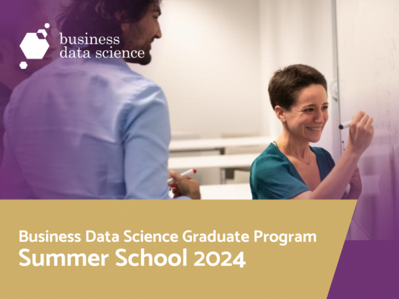Apply for 2024 Business Data Science Summer School
