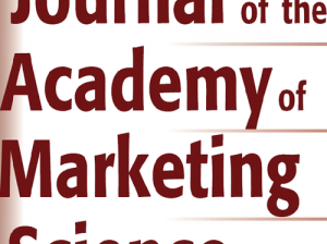 Paper by Francesca Sotgiu in the Journal of the Academy of Marketing Science