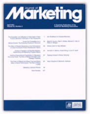 Marketing of the life sciences: a new framework and research agenda for a nascent field
