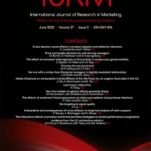 Introduction to the IJRM Special Issue on Marketing and Innovation